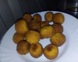 A picture of step 3 of Gulab jamon.