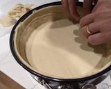 A picture of step 17 of Red kuri squash pie made from homemade puree.