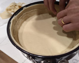 A picture of step 17 of Red kuri squash pie made from homemade puree.
