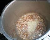 A picture of step 2 of Piyaz gosht.