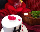 عکس مرحله 4 از دستور ❤️مینی کیک ولنتاین دلبر ❤️