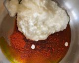 A picture of step 1 of Paneer Tikka Salad.