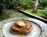 Foto langkah ke 3 dari resep Oat Banana Pancake.