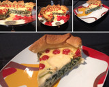 Foto del paso 8 de la receta: Pastel espinacas con queso de cabra y tomate cherry