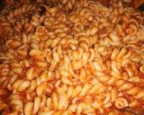 صورة لخطوة 9 من وصفة معكرونة بالصلصة الحارة والموزاريلا 🍝