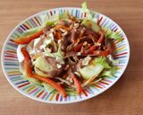 Foto del paso 5 de la receta: Ensalada de pepino y cacahuete