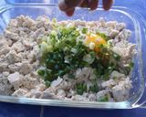Foto langkah ke 2 dari resep Pepes Tahu Kemangi.