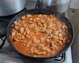 Foto del paso 9 de la receta: Pollo al curry con champiñones y vegateles version saludable