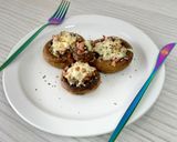 Foto del paso 7 de la receta: ⭕️Champiñones rellenos de jamón y queso❌