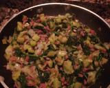 Foto del paso 1 de la receta: Quiche de calabacín, puerros y jamón