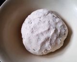 A picture of step 3 of Semolina (rava) poori.