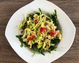 Parmezános tengeri hal amaranthos salátával recept fázis 4 fotója