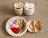Foto langkah ke 1 dari resep Nasi Liwet Simple (Rice Cooker/Magic Com).