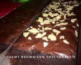 Chewy brownies langkah memasak 11 foto