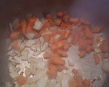 Foto del paso 1 de la receta: Arroz con presa ibérica, verduras de otoño y bosque de bimi