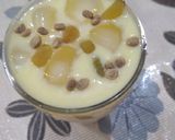A picture of step 3 of Mango shake.