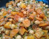 Foto del paso 4 de la receta Pisto (sin tomate) de verduras con garbanzos