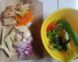 Foto langkah ke 1 dari resep Pindang Patin khas Palembang.