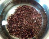 A picture of step 1 of Black rice khichdi.