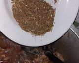 A picture of step 5 of Arabian Biryani.