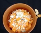 A picture of step 4 of Kesar shrikhand.