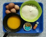 Foto langkah ke 1 dari resep Marmer Cake Metode All in One.