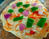 ক্যাপ্সিকাম পিজ্জা (Capsicum pizza recipe in bengali) রেসিপি ধাপ - 4 ছবি