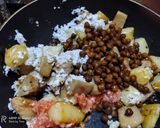 A picture of step 6 of Oler Dalna/ Bengali style Yam Curry.