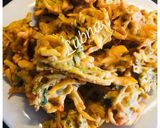 A picture of step 3 of Mix Vegetables and Spinach Pakora: (Fritters)(Sabzi aur Palak ke Pakore).