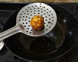 A picture of step 2 of Vegetable Manchurian Masala.