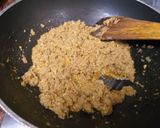 A picture of step 1 of Mutton mince staffing in potato cutlets.