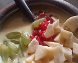 A picture of step 3 of Fruit custard.