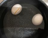 A picture of step 2 of Japanese  Egg Tempra.