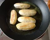 Foto langkah ke 3 dari resep Pisang Penyet Coklat Keju.
