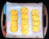 A picture of step 7 of Karachi Biscuits.