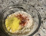 A picture of step 2 of Quick easy seasoned Panko.