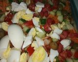 A picture of step 1 of Vegetable Salad.