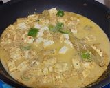 A picture of step 7 of Shahi Paneer.