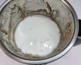 A picture of step 6 of Creamy Chikoo Almond Ice Cream.