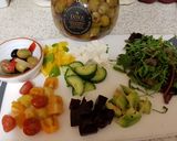 A picture of step 2 of My Garlic Chicken Salad with Garlic Mayonaise.❤.