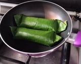 Foto langkah ke 7 dari resep 124. Nasi Bakar Ayam Suwir Kemangi.