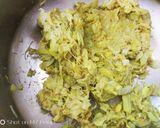 A picture of step 4 of Coconut dry fruits and Paneer stuffed raw Jack fruit kebab.