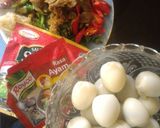 Foto langkah ke 4 dari resep Cah Kangkung Telur Puyuh.