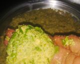A picture of step 2 of Bhaji vada.