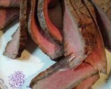 A picture of step 1 of Buttery London Broil with Slobber Knocker sauce.