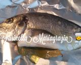Foto del passaggio 3 della ricetta Raffinatezza del sapore di mare di orata e acciughe in un guscio di insalata km zero 🏡👩‍🍳❤️🦁