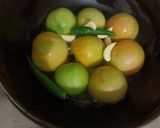A picture of step 2 of Green Tomato Chutney (Hare Tamatar ki Chutney).