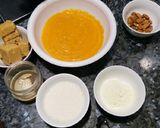 A picture of step 1 of Mango rabri.