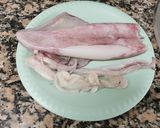 Foto del paso 2 de la receta: Fideuà amb calamar i gamba vermella