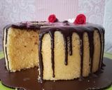 Foto langkah ke 8 dari resep Cheesecake with Chocolate Topping 😋.